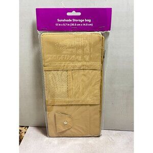 Car Sun Visor Organizer Pouch Bag Multiple Pocket Card Storage Holder